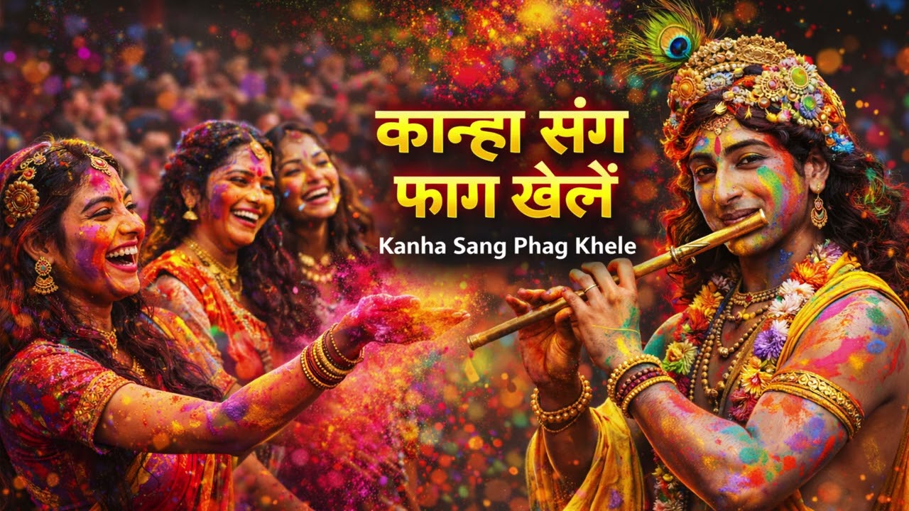💦🔥 कान्हा संग फाग खेलें 🌈✨ Kanha Sang Phag Khele 🎧💥
