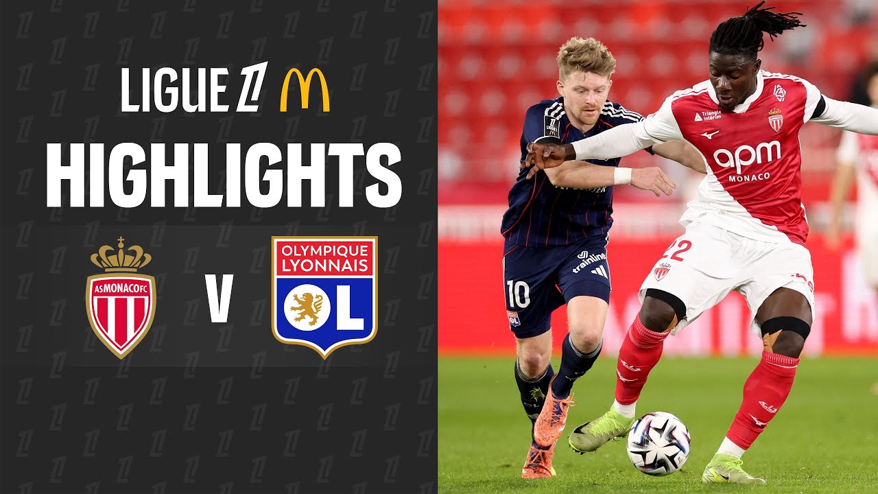 [Highlight] France Ligue 1 : โมนาโก vs โอลิมปิก ลียง (03-01-69)