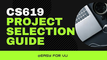 How to Select CS619 Project | Complete Selection Process