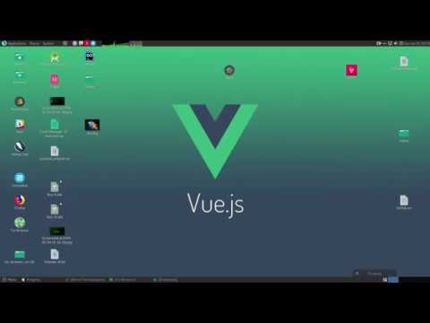 How to install Vue js with Terminal on Parrot Security Linux