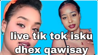 Qaracan Naag Live Tiktok Ku Bashalaysa Qoq