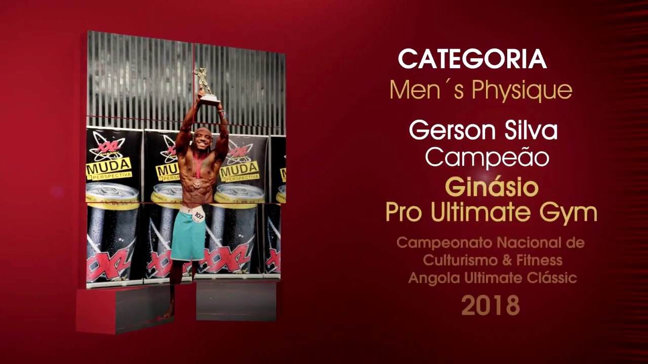 IFBB ANGOLA CAMPEONATO - CATEGORIA MEN´S PHYSIQUE - YouTube