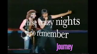 Journey - Stone in Love ('83 Tour Tribute Video)