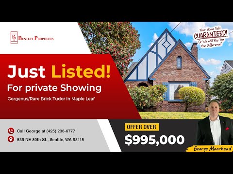 539 NE 80th St., Seattle, WA home video tour