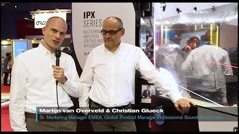 Dynacord IPX Series amplifiers - Short introduction