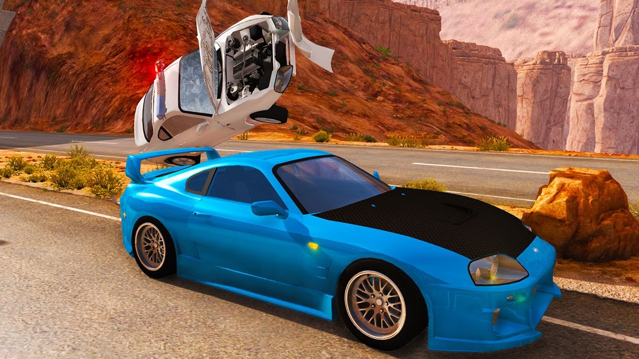 BeamNG Drive - IS THAT A SUPRA?! - YouTube