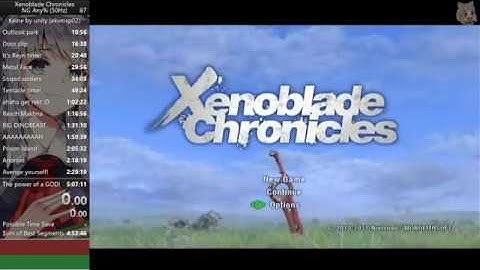 Xenoblade Chronicles 1 NG Any% in 5:01:28