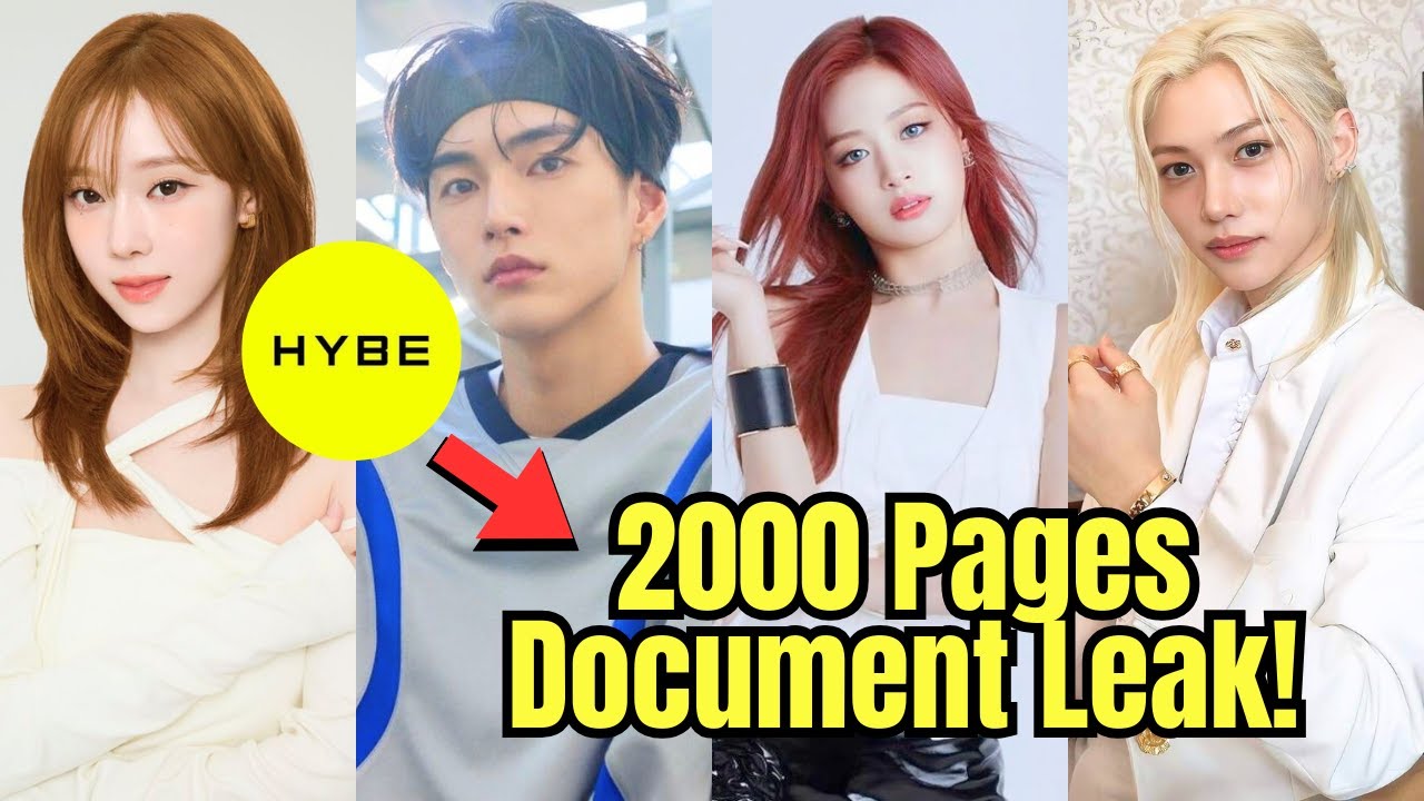 HYBE's 2000 Pages Leak Documents Expose Media Manipulation of aespa