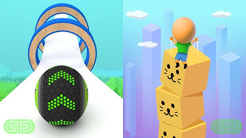 Going Balls Vs Cube Surfer Android iOS Mobile Gameplay Walkthrough