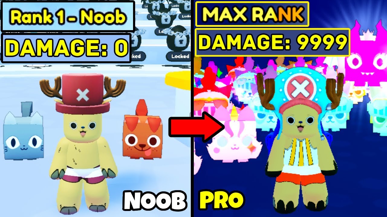 Chopper Ranks Beating Pet Simulator 99 as Chopper! Rank 0 to Max Rank Noob to Pro ...