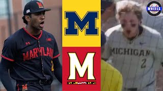 Michigan vs Maryland (CRAZY!) | Game 3 | 2026 College Baseball Highlights