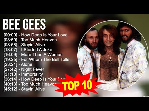 B E E G E E S Best Songs 70S 80S 90S Greatest Music Hits Golden Playlist
