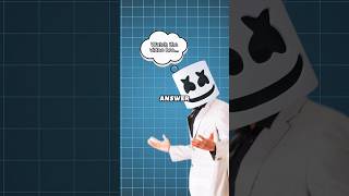 Why does Marshmello actually wear a mask? #marshmello #maskoff #celebritytiktok #interestingfacts