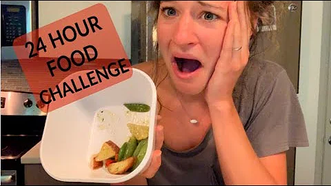 EATING ONLY THE RECOMMENDED SERVING SIZE FOR A DAY *I got so mad and hungry*