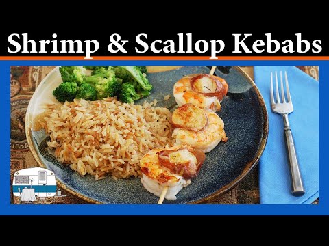 How to cook Shrimp and Scallop Kebabs