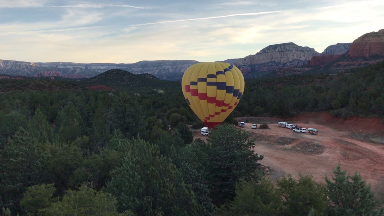 Sedona Hot Air Balloon Ride YouTube
