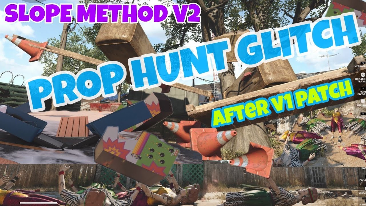 COD COLD WAR PROP HUNT SLOPE GLITCH V2 TUTORIAL AFTER PATCH YouTube