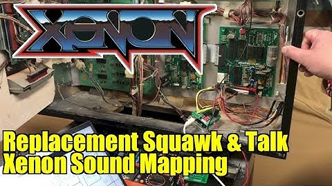 Replacement Squawk & Talk Sound Board #21: Xenon Pinball Sound Mapping
