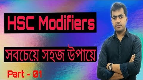 Modifiers