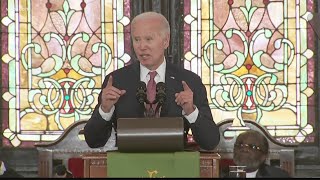 President Biden campaigns in Charleston