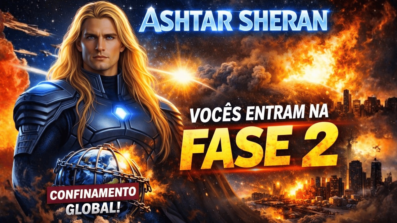 ASHTAR REVELA: Depois do Anúncio Virá o Confinamento Global | A Humanidade Está Entrando na Fase 2!