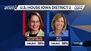 Miller-Meeks claims victory in District 2 despite second recount