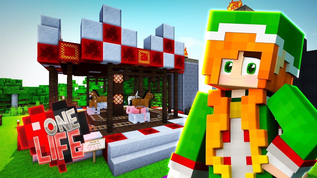 Candy Cane Carousel | One Life Season 2 - Minecraft SMP | Ep.26 ...