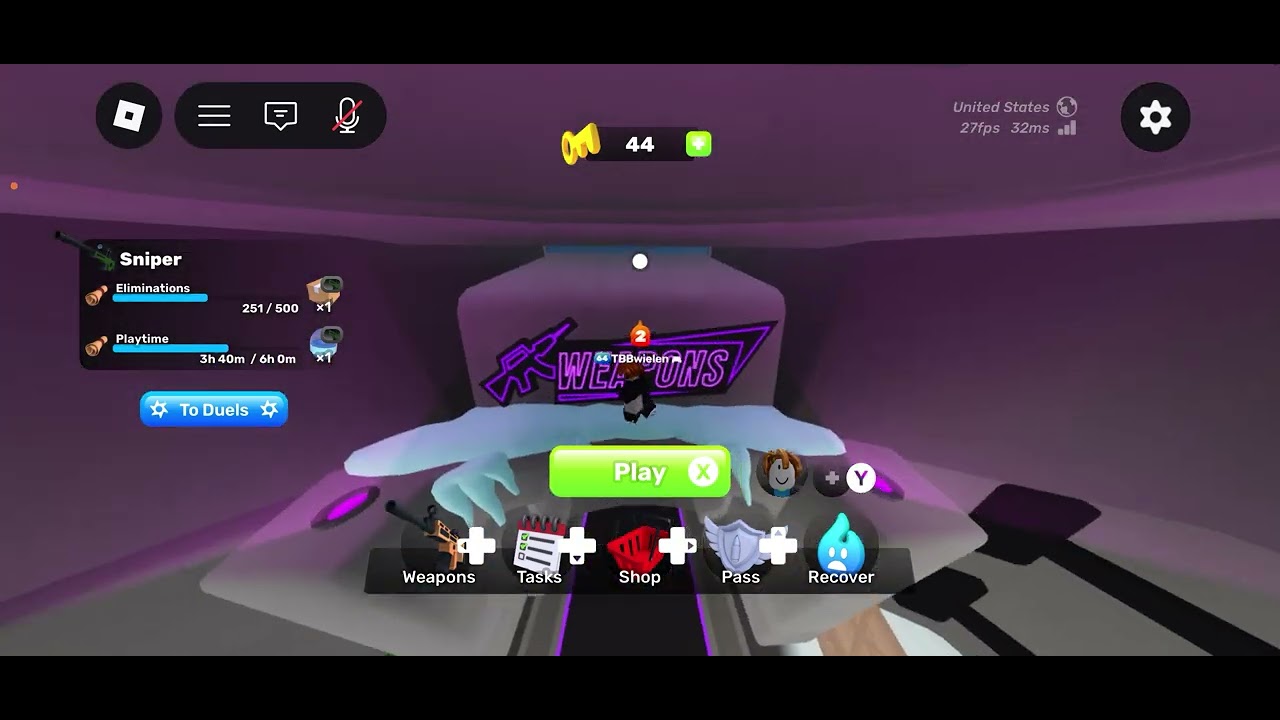 How to glitch out of the Roblox rivels lobby - YouTube