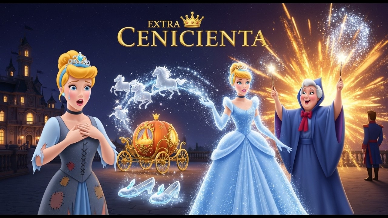 Cenicienta | Resiliencia y Nunca Rendirse | Charles Perrault Cuento de Hadas Clásico Animado
