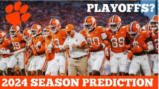 CLEMSON TIGERS 2024 SEASON PREDICTIONS