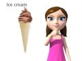 Ice cream - ASL sign for ice cream - Animated