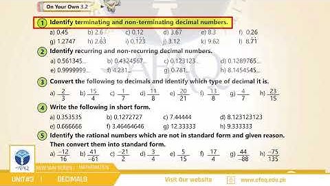 NSS Grade 07 Maths Chapter 03 Part 02