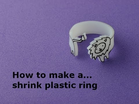 DIY: Shrinky Dink Rings – Ramblings From Utopia