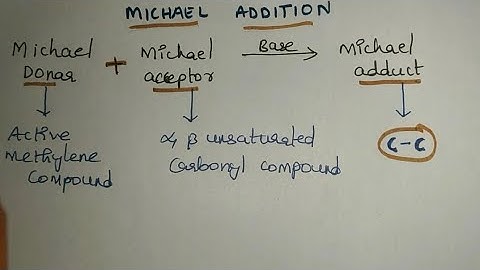 Michael addition