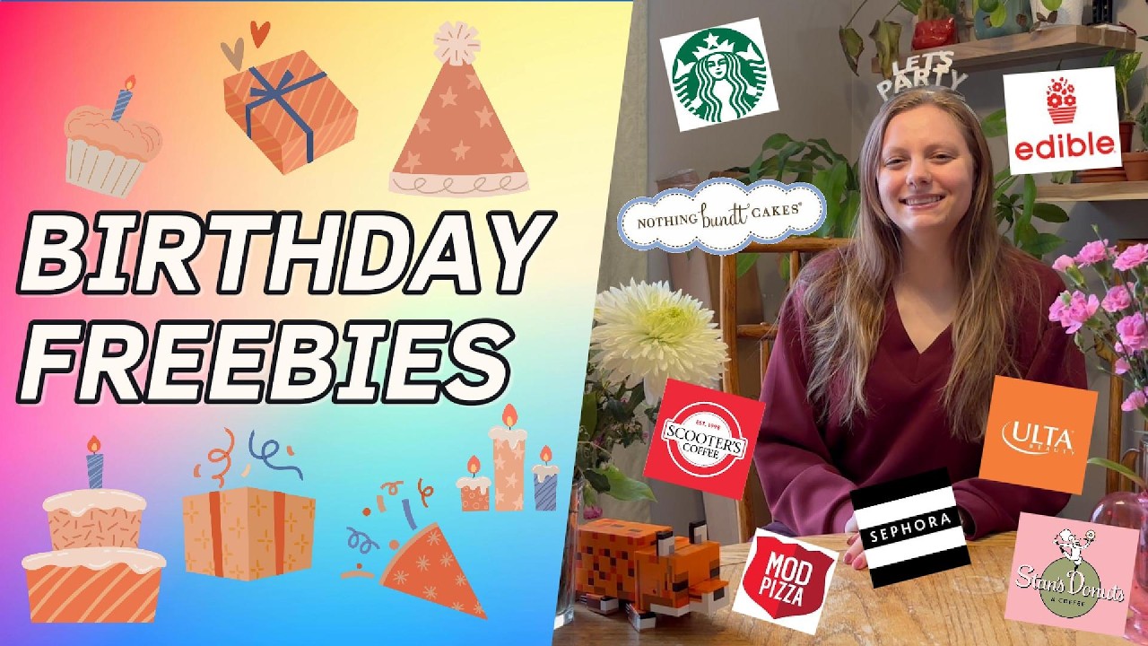 Birthday Freebies Haul!