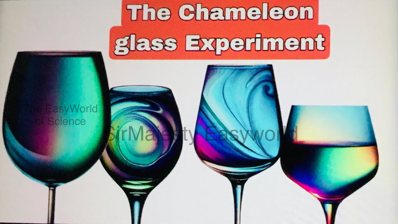 The Chameleon glass experiment/Colour Changing Miracle