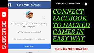 How to connect facebook to hacked games | Haceked games ko facebook  connect karen || TECHNICAL MOIZ screenshot 4