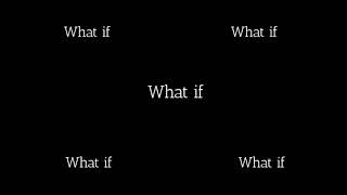 What If Tomorrow Comes - Black Friday Lyric Video