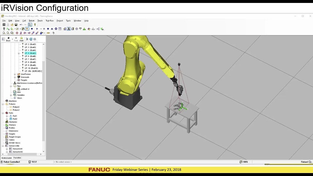 Fanuc Irvision Upgrades For New Fanuc R 30ib Plus Controller Youtube