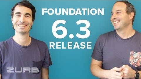 Foundation 6.3 Update: Cards, Mutation Observers, Off Canvas and More