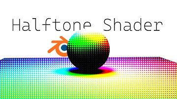 Eevee screentone/halftone shader - Blender