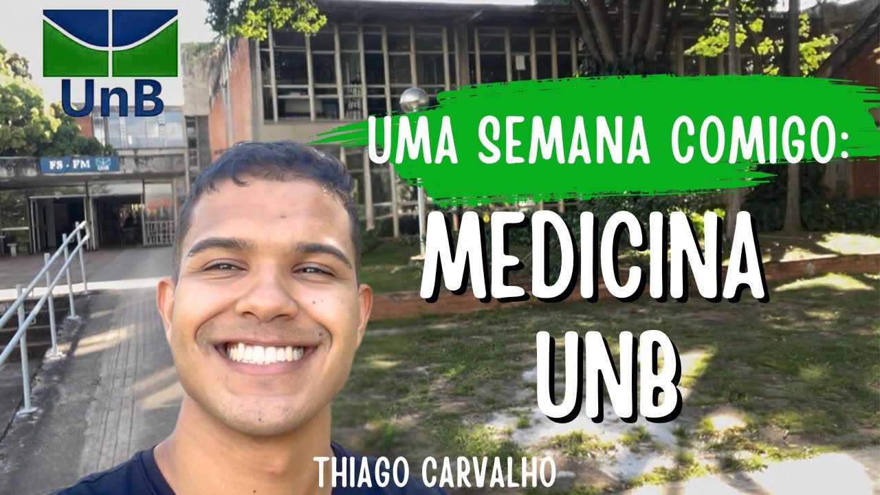 Uma semana comigo: Vlog de medicina na UnB!
