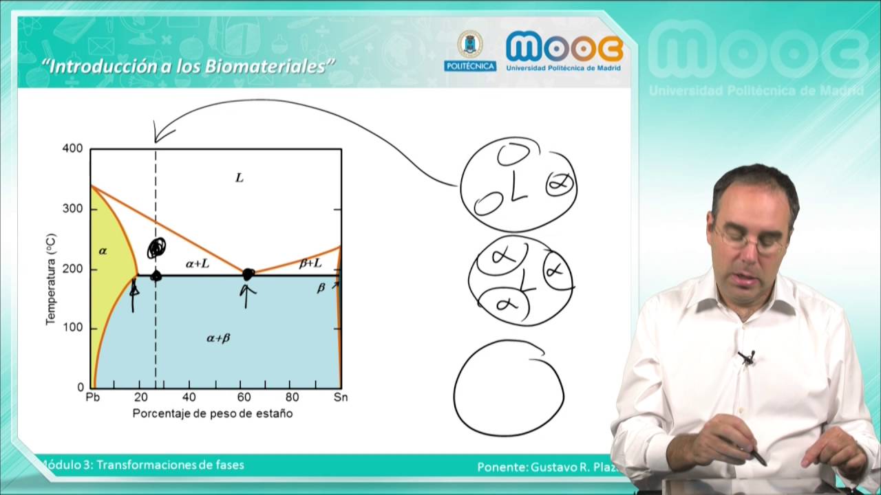 MOOC Biomateriales: 3.6 Diagramas y transformaciones politécnica slp