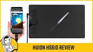 Huion HS610 Drawing Tablet Review screenshot 5