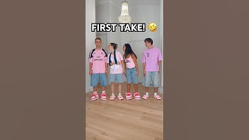 FIRST TAKE! 🤣😩 - #shorts