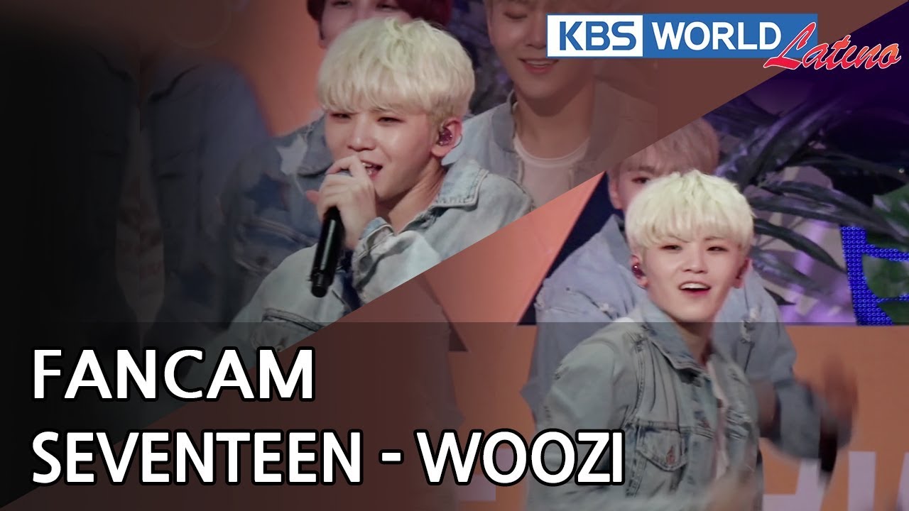 [FOCUSED] SEVENTEEN's WOOZI - Oh My! [Music Bank / 2018.07.20] mingyu instagram
