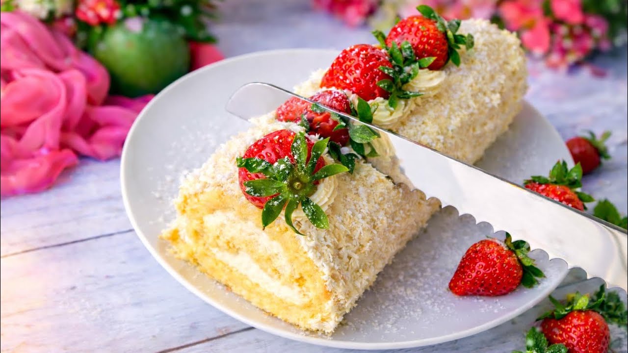 Это самый лучший десерт на свете! | Простой рецепт рулета из теста