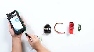 How to use CGDI K2 and GODIAG Adapter to read VW 5D white inductor key data