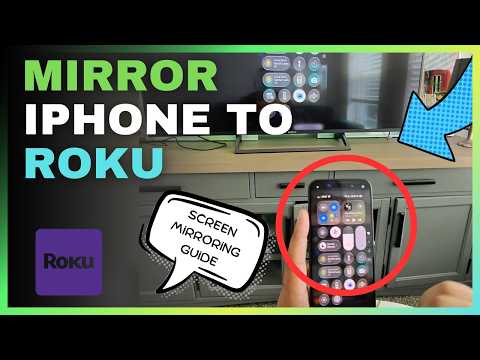 Roku Screen Mirroring from iPhone Step by Step - YouTube