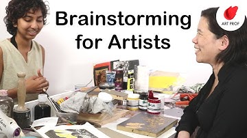 BRAINSTORMING for Artists: Step by Step Demo